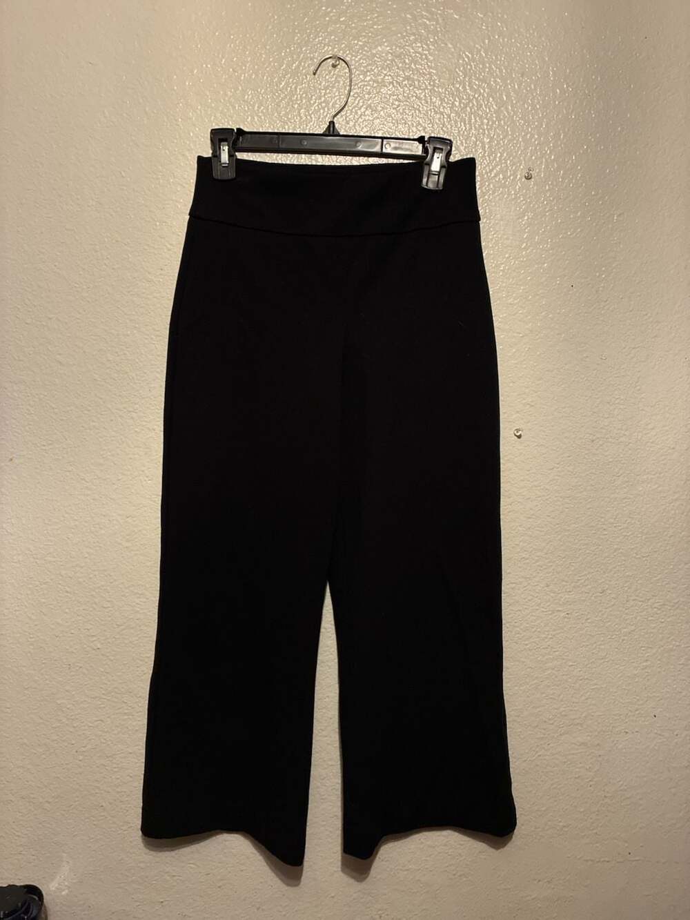 Express Conscious Edit High-Rise Cropped Wide-Leg Dress Pants